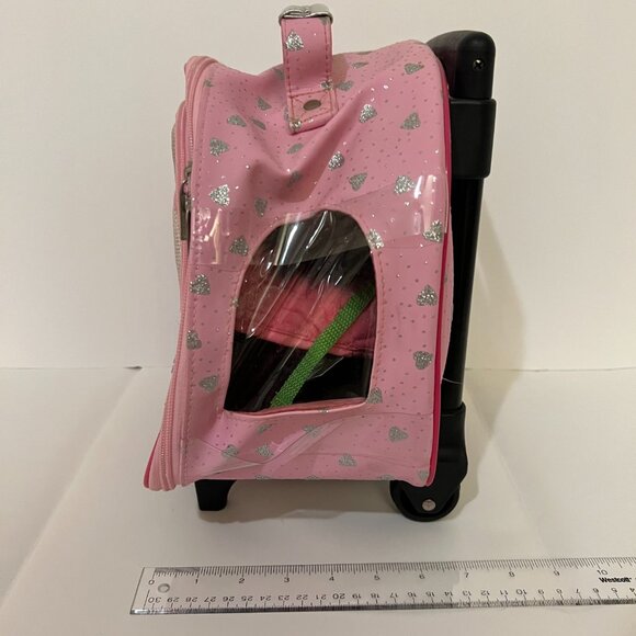 Pucci Pups by Battat Scottish Terrier with Outfits and Pink Glitter Heart Bag - Picture 3 of 12